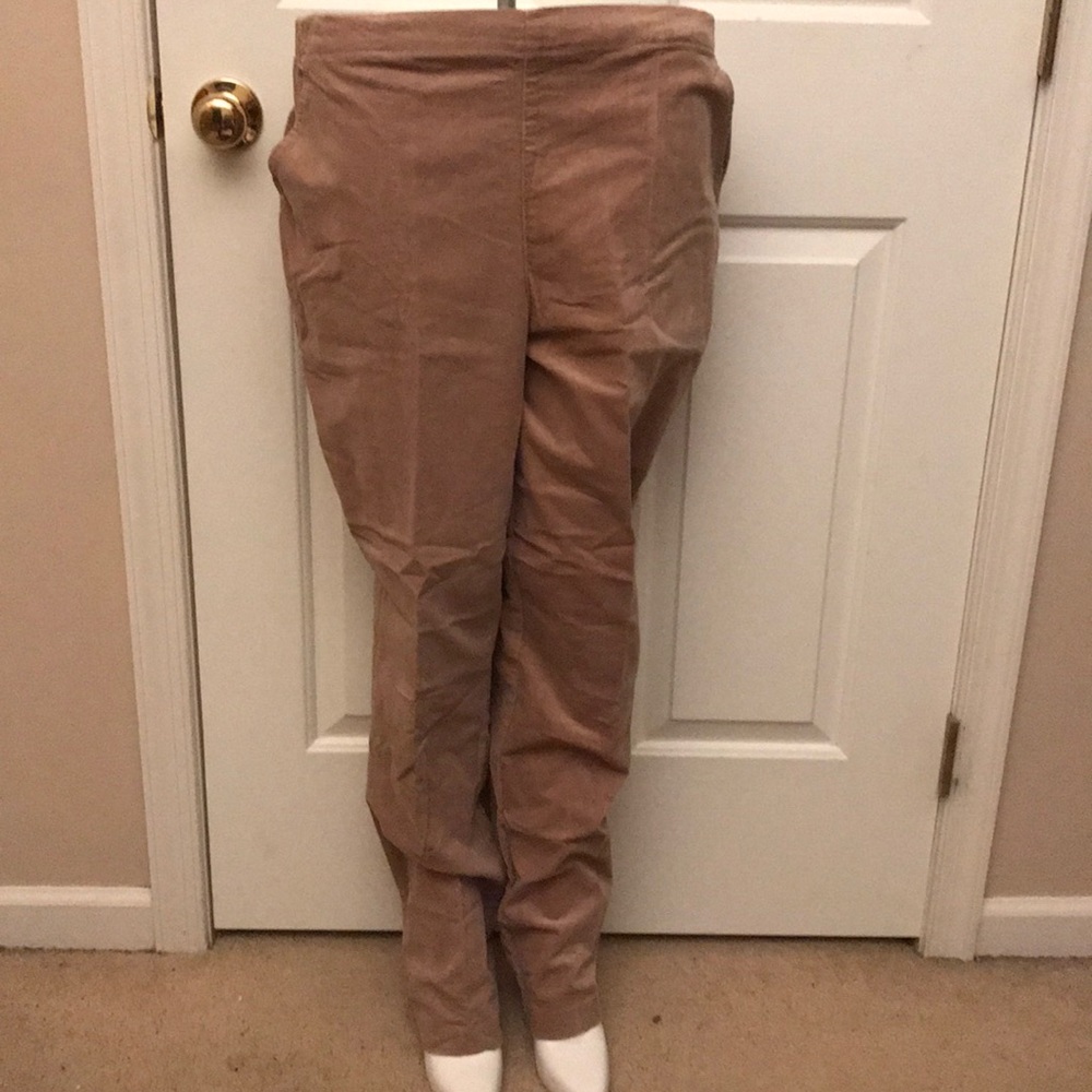 Tan large  long corduroy pants